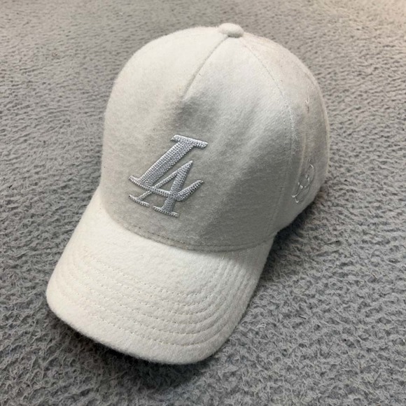 Reference LA Paradise White Wool Hat Men Baseball Cap One Size Reference - Picture 1 of 11